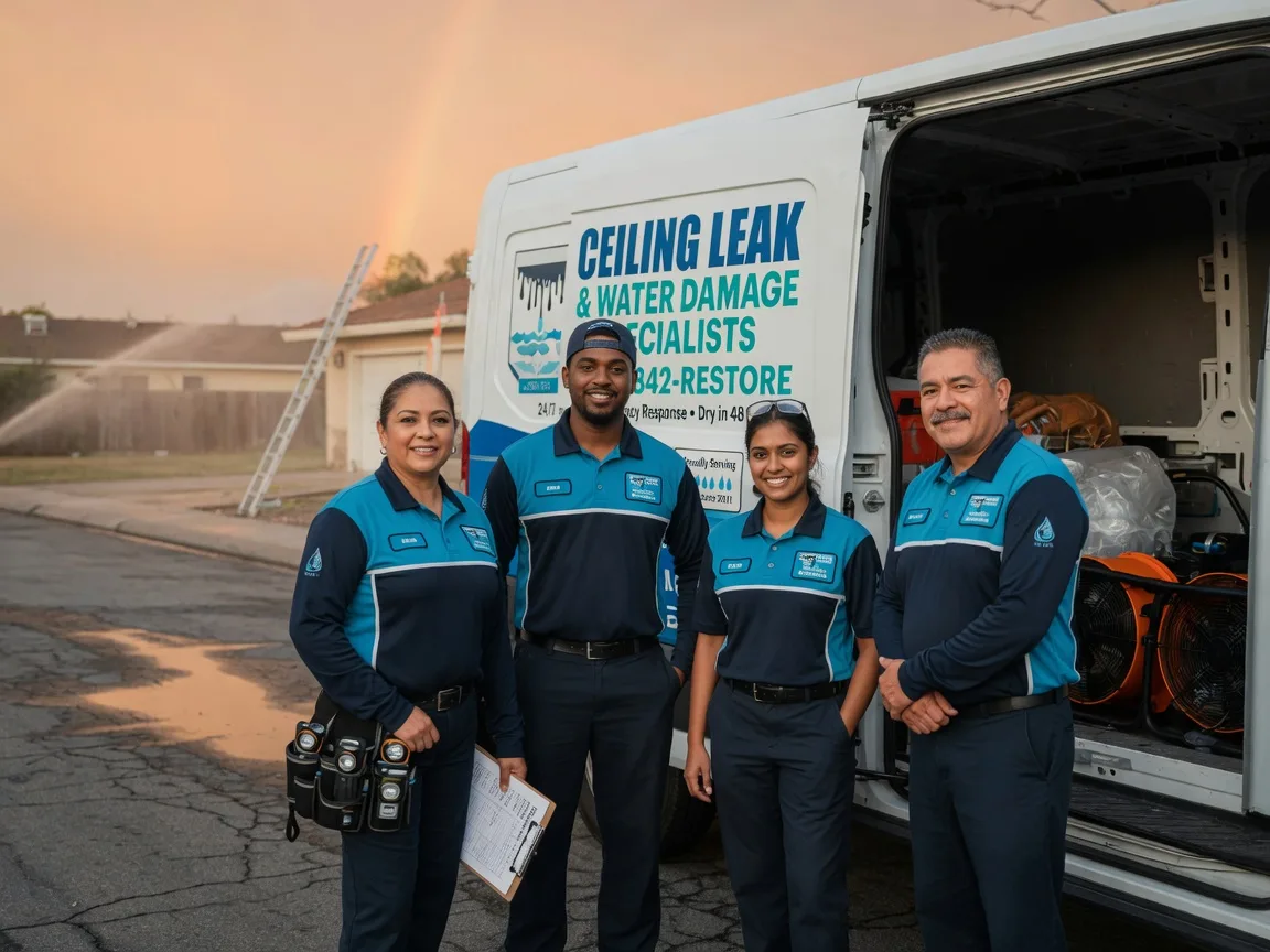 Ceiling Leak Cleanup company in Stamford, TX